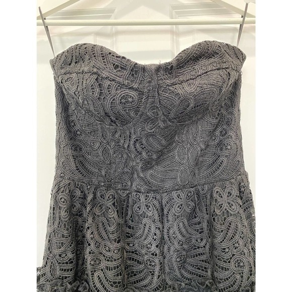 NWT Anthropologie Eva Franco Floral Lace Mini Dress 6 Holiday New Years Eve - Picture 8 of 11